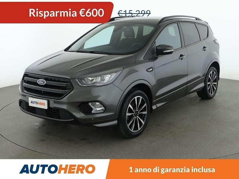 Grigio Usata 2019 Ford Kuga ST-Line SUV | 14.699 € (Buon prezzo) - Immagine 1/3