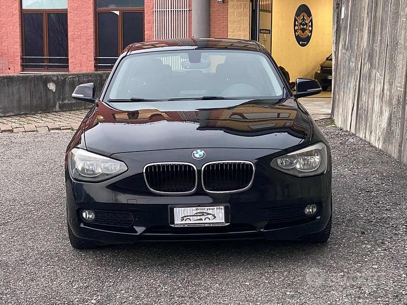 Usata BMW 116 Efficient Dynamics 115 CV (84 kW) 2013 Nero Utilitaria