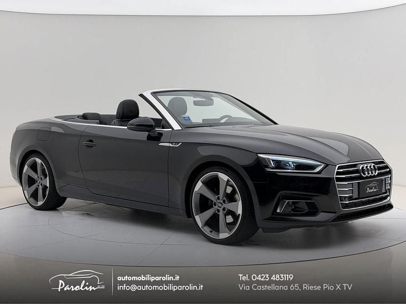 Usata Audi A5 Business 190 CV (139 kW) 2019 Viola Cabrio