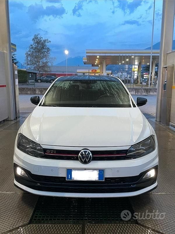 Usata VW Polo GTI 200 CV (147 kW) 2020 Bianco Utilitaria