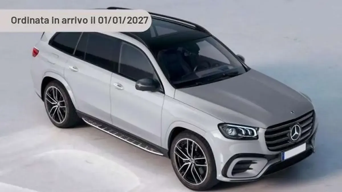 Usata Mercedes GLS350 Advanced Plus 313 CV (230 kW) 2024 Argento SUV