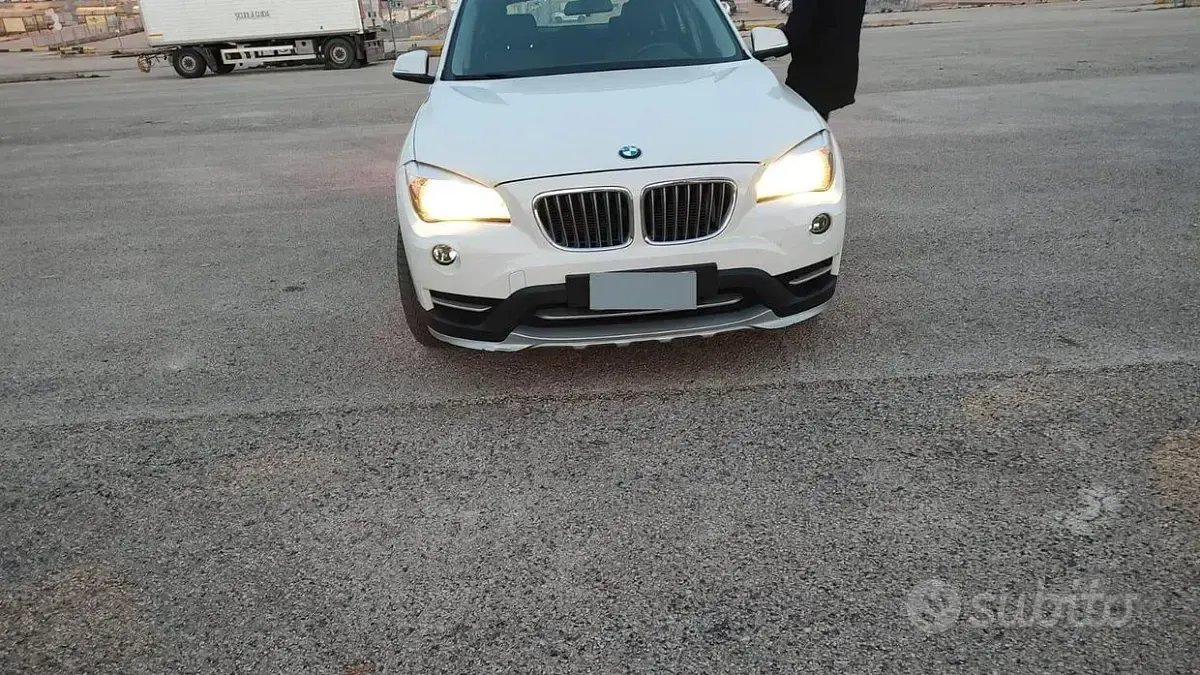 Usata BMW X1 143 CV (105 kW) 2014 Bianco SUV