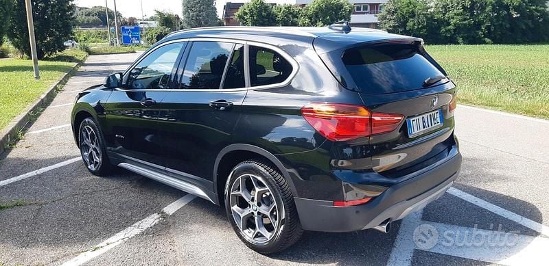 Usata BMW X1 xLine 150 CV (110 kW) 2017 Nero SUV