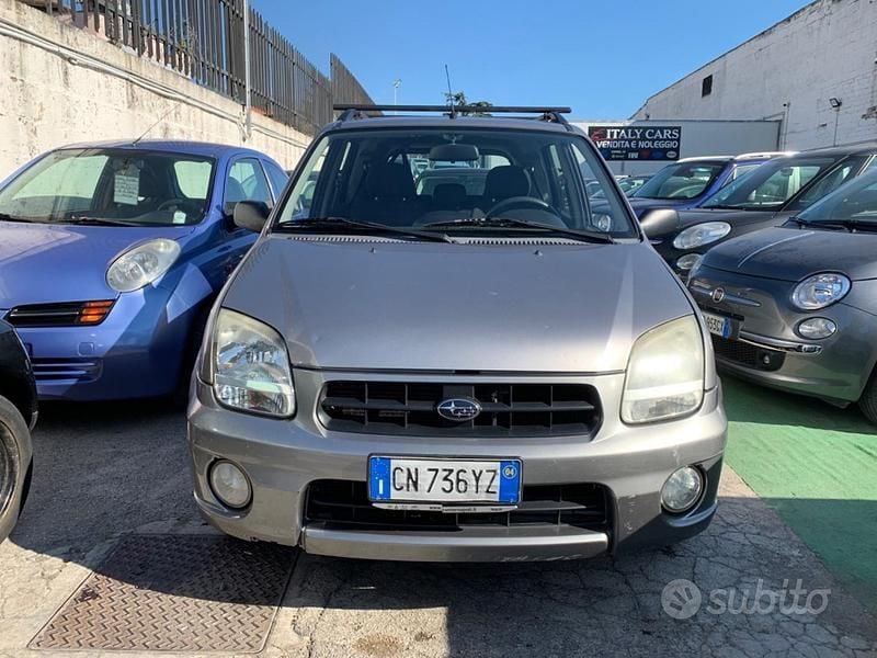 Grigio Usata 2004 Subaru Justy Due volumi | 2500 € (Super prezzo) - Immagine 1/4