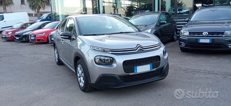 Usata Citroën C3 Feel 102 CV (75 kW) 2019 Grigio Utilitaria