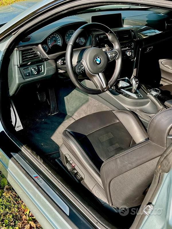 Usata BMW M4 Efficient Dynamics 431 CV (317 kW) 2014 Argento Coupé