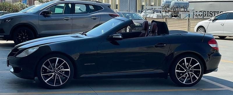 Usata Mercedes SLK200 163 CV (119 kW) 2005 Nero Cabrio