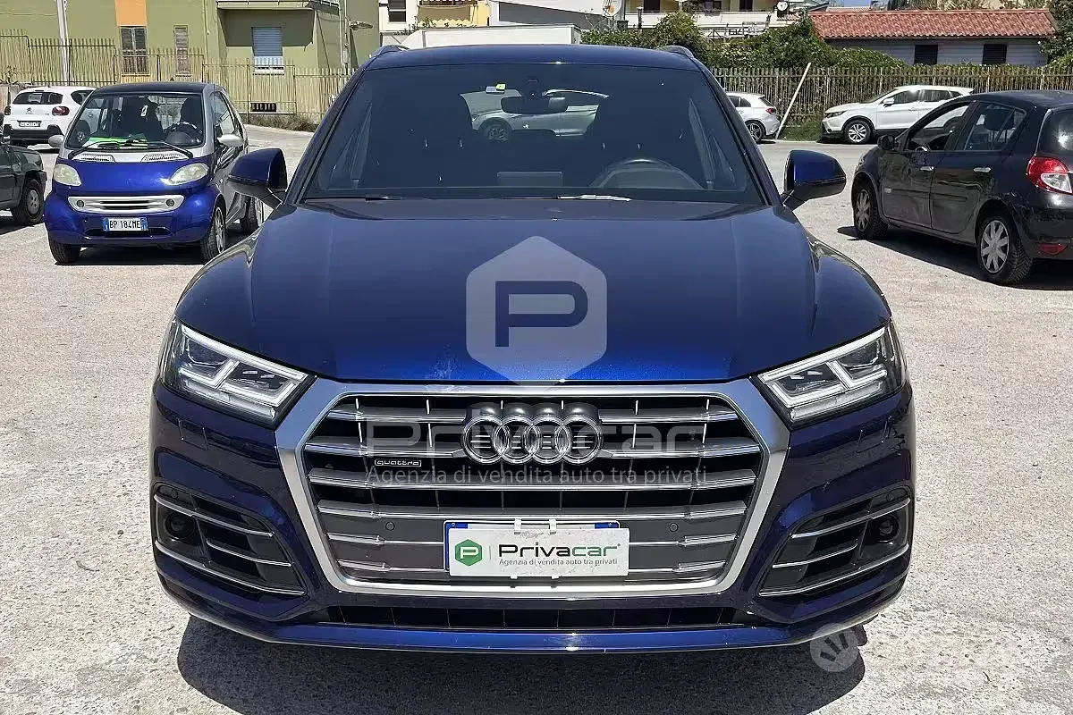 Usata Audi Q5 S-line plus 190 CV (139 kW) 2019 Bluazzurro SUV