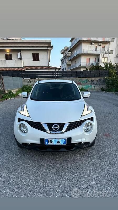 Bianco Usata 2014 Nissan Juke N-TEC SUV | 7200 € (Buon prezzo) - Immagine 1/4