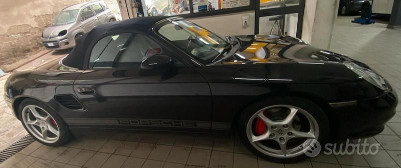 Usata Porsche Boxster 260 CV (191 kW) 2004 Nero(met.) Cabrio