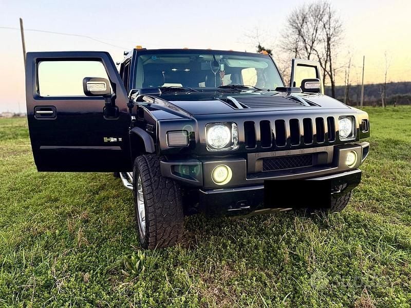 Usata Hummer H2 398 CV (292 kW) 2009 Nero SUV