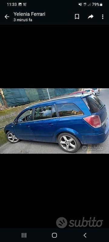 Usata Opel Astra 150 CV (110 kW) 2006 Blu Station wagon