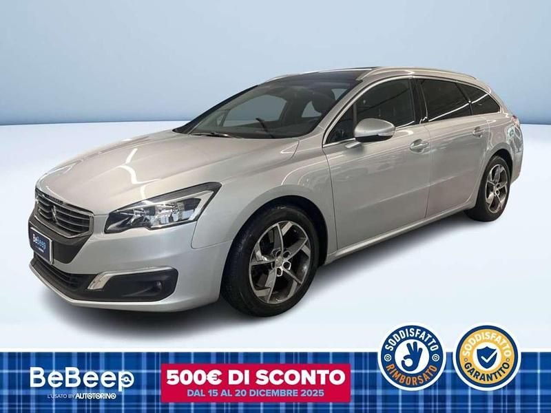 Argento Usata 2017 Peugeot 508 SW Allure Station wagon | 13.500 € - Immagine 1/3