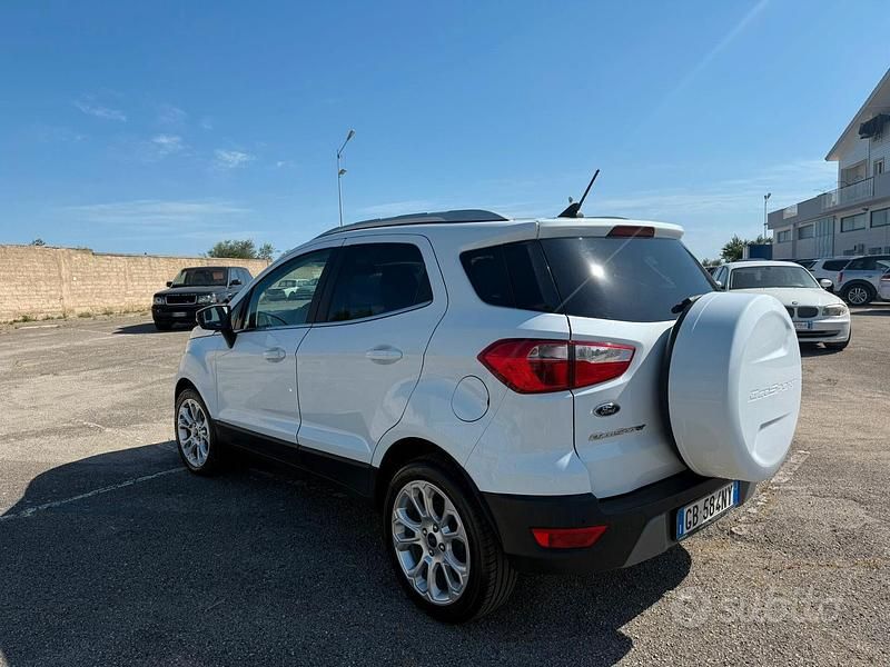 Usata Ford Ecosport Titanium 95 CV (69 kW) 2020 Bianco SUV