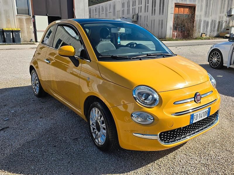 Usata Fiat 500 Lounge 69 CV (50 kW) 2016 Giallo Berlina