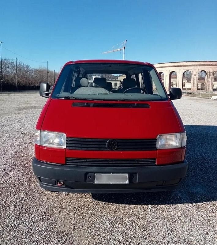 Usata VW T3 1992 Rosso Furgone