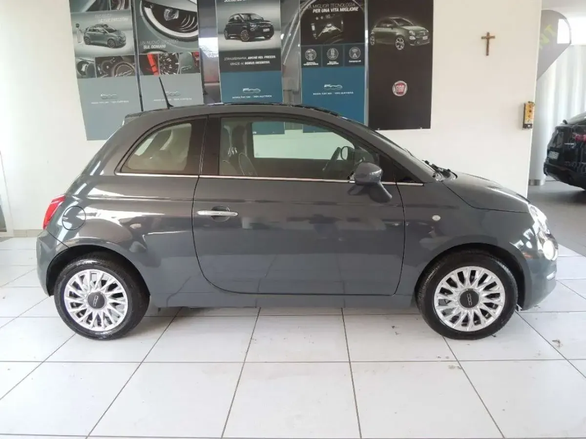 Usata Fiat 500 Lounge 95 CV (69 kW) 2017 Grigio Utilitaria