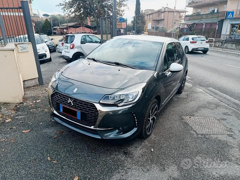 Usata DS Automobiles DS3 Sport Chic 99 CV (72 kW) 2017 Grigio Coupé