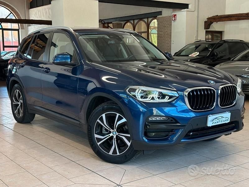 Begagnad BMW X3 Advantage 190 HK (139 kW) 2019 Blå SUV