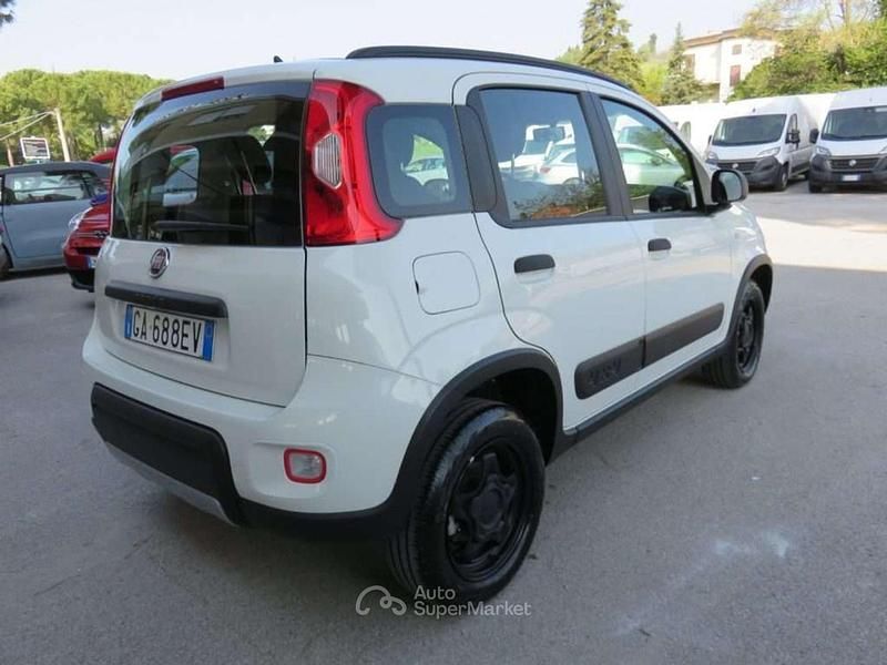 Usata Fiat Panda 4x4 S 85 CV (62 kW) 2020 Bianco pastello Utilitaria