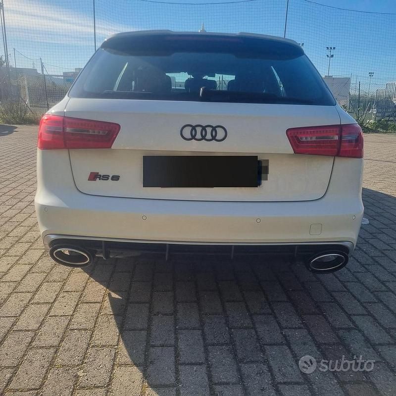 Usata Audi A6 S-Line 245 CV (180 kW) 2012 Bianco Station wagon