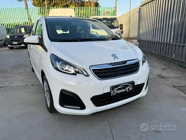 Usata Peugeot 108 Active 69 CV (50 kW) 2015 Bianco Berlina