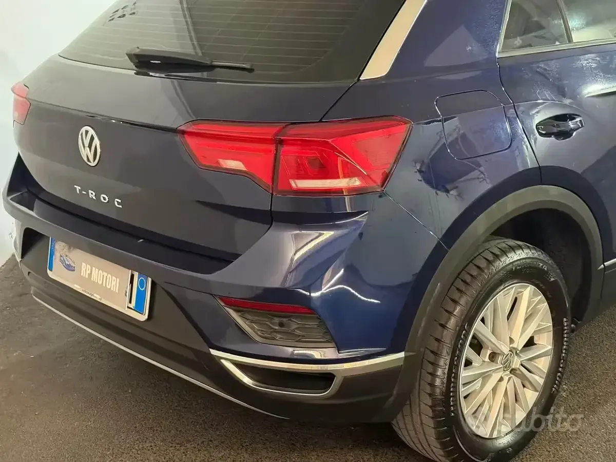 Usata VW T-Roc Advance 116 CV (85 kW) 2020 Bluazzurro SUV