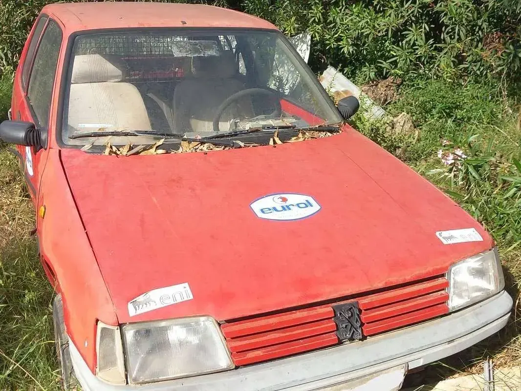 Usata Peugeot 205 54 CV (39 kW) 1996 Rosso Utilitaria