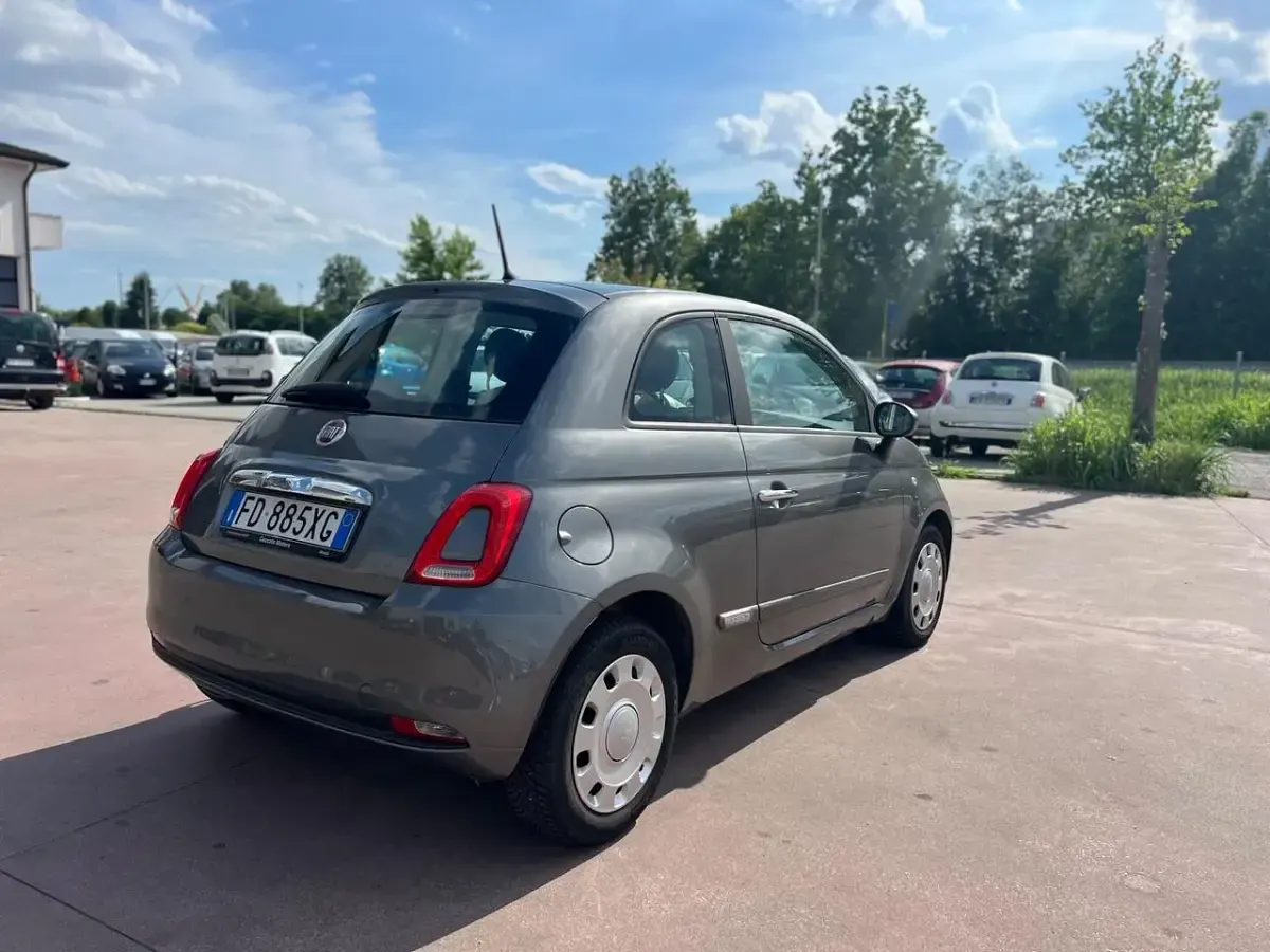 Usata Fiat 500 Lounge 69 CV (50 kW) 2016 Grigio Berlina