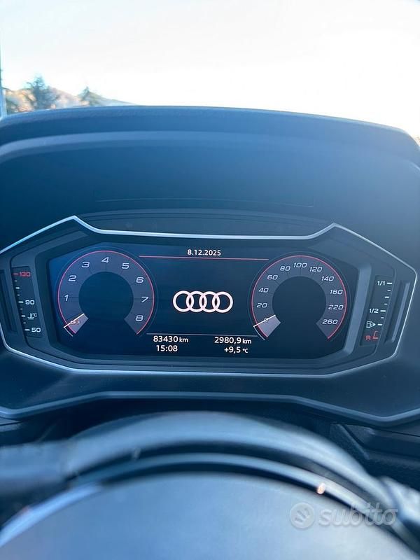 Usata Audi A1 Sportback S-Line 116 CV (85 kW) 2019 Blu Utilitaria