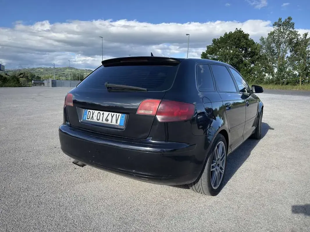 Usata Audi A3 Ambition 140 CV (102 kW) 2007 Nero Utilitaria