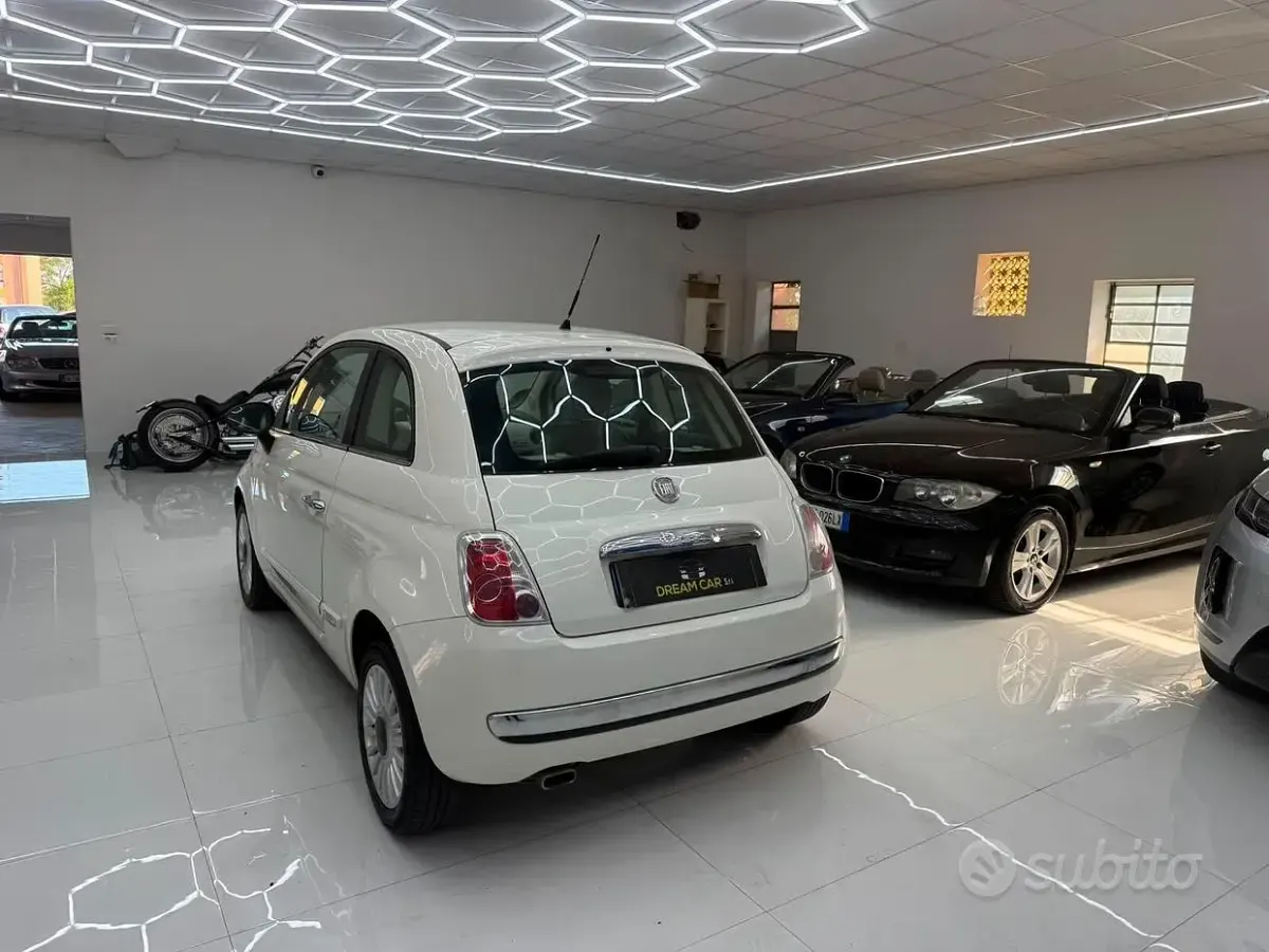 Usata Fiat 500 95 CV (69 kW) 2012 Bianco Berlina