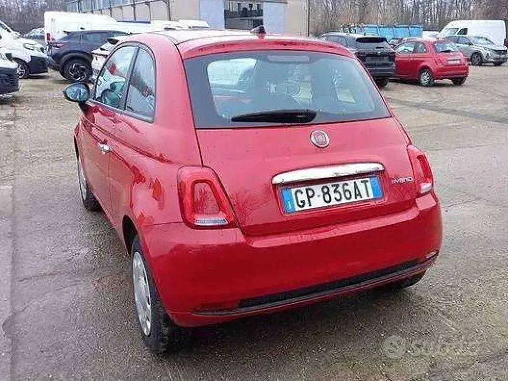 Usata Fiat 500 69 CV (50 kW) 2023 Rosso Utilitaria