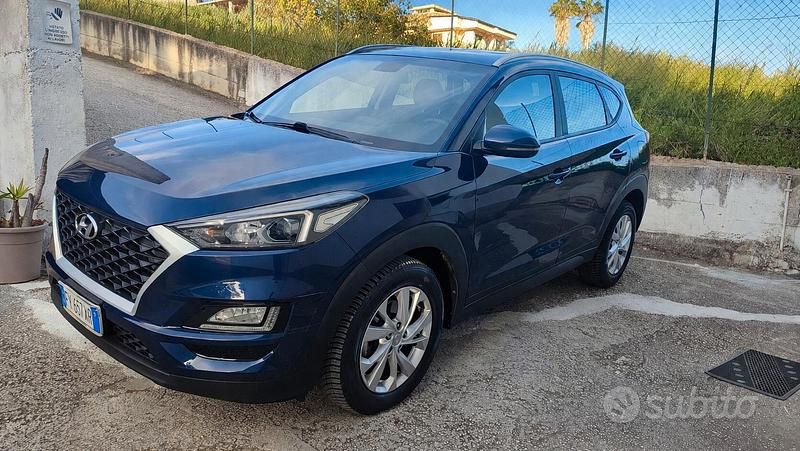 Usata Hyundai Tucson 115 CV (84 kW) 2019 Blu SUV