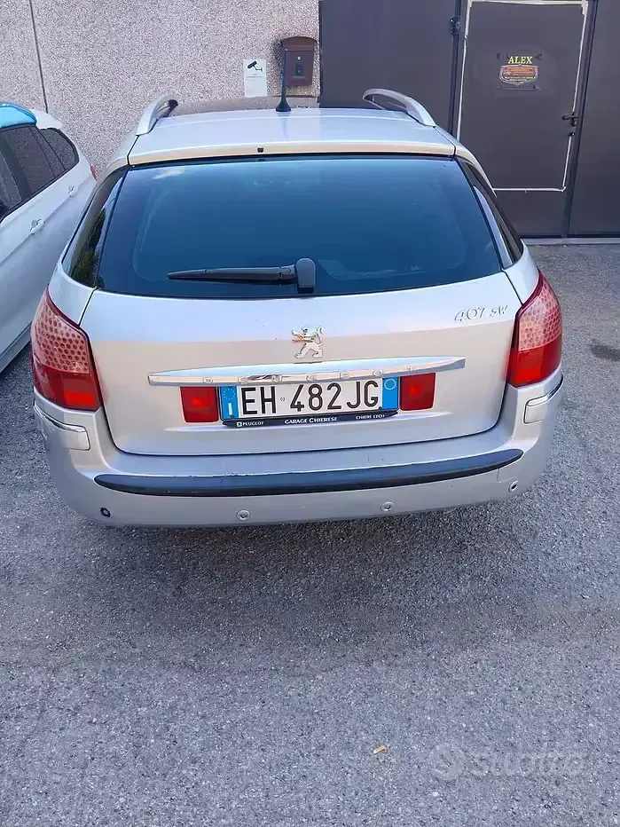 Usata Peugeot 407 140 CV (102 kW) 2009 Grigio Station wagon