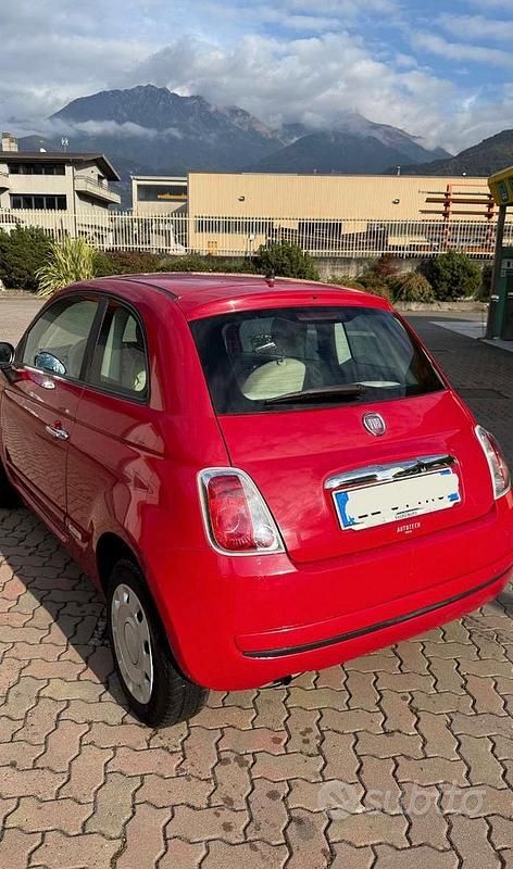 Usata Fiat 500 Pop 69 CV (50 kW) 2012 Rosso Berlina