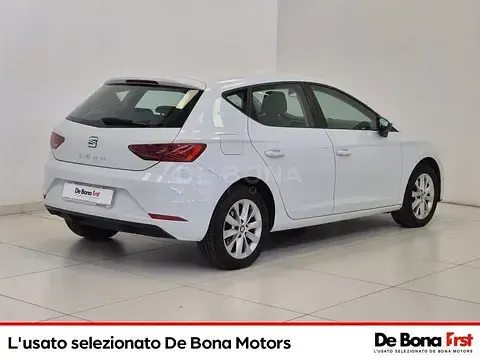 Usata Seat Leon Business 116 CV (85 kW) 2020 Bianco Utilitaria