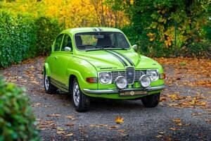 Usata Saab 96 68 CV (50 kW) 1976 Verde Berlina