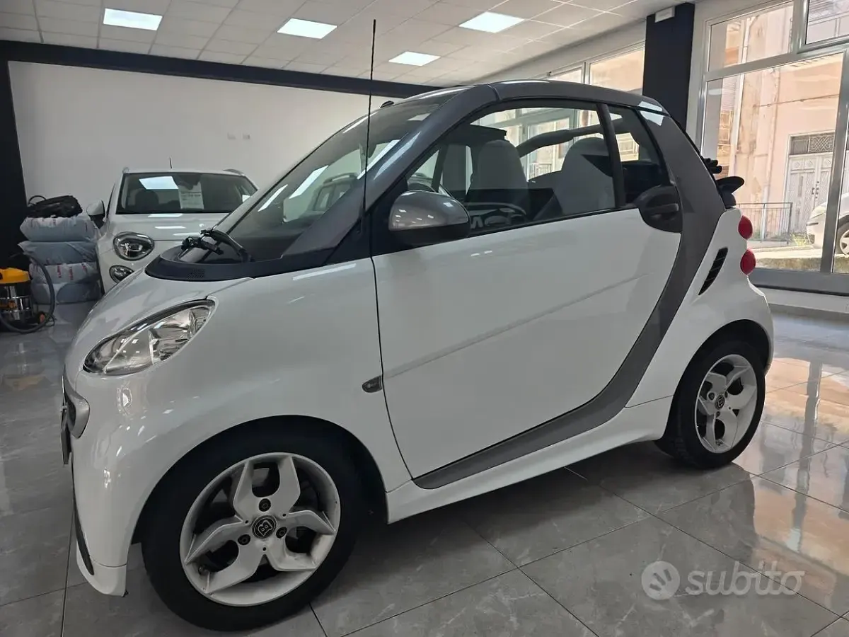 Usata Smart ForTwo Cabrio Passion 71 CV (52 kW) 2015 Bianco Cabrio