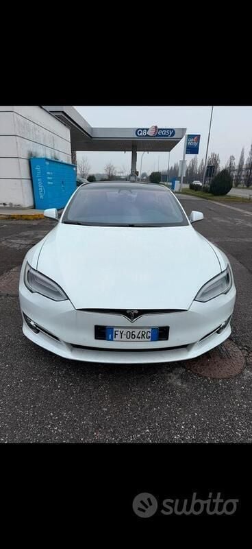 Usata Tesla Model S 231 kW (315 CV) 2019 Bianco Utilitaria