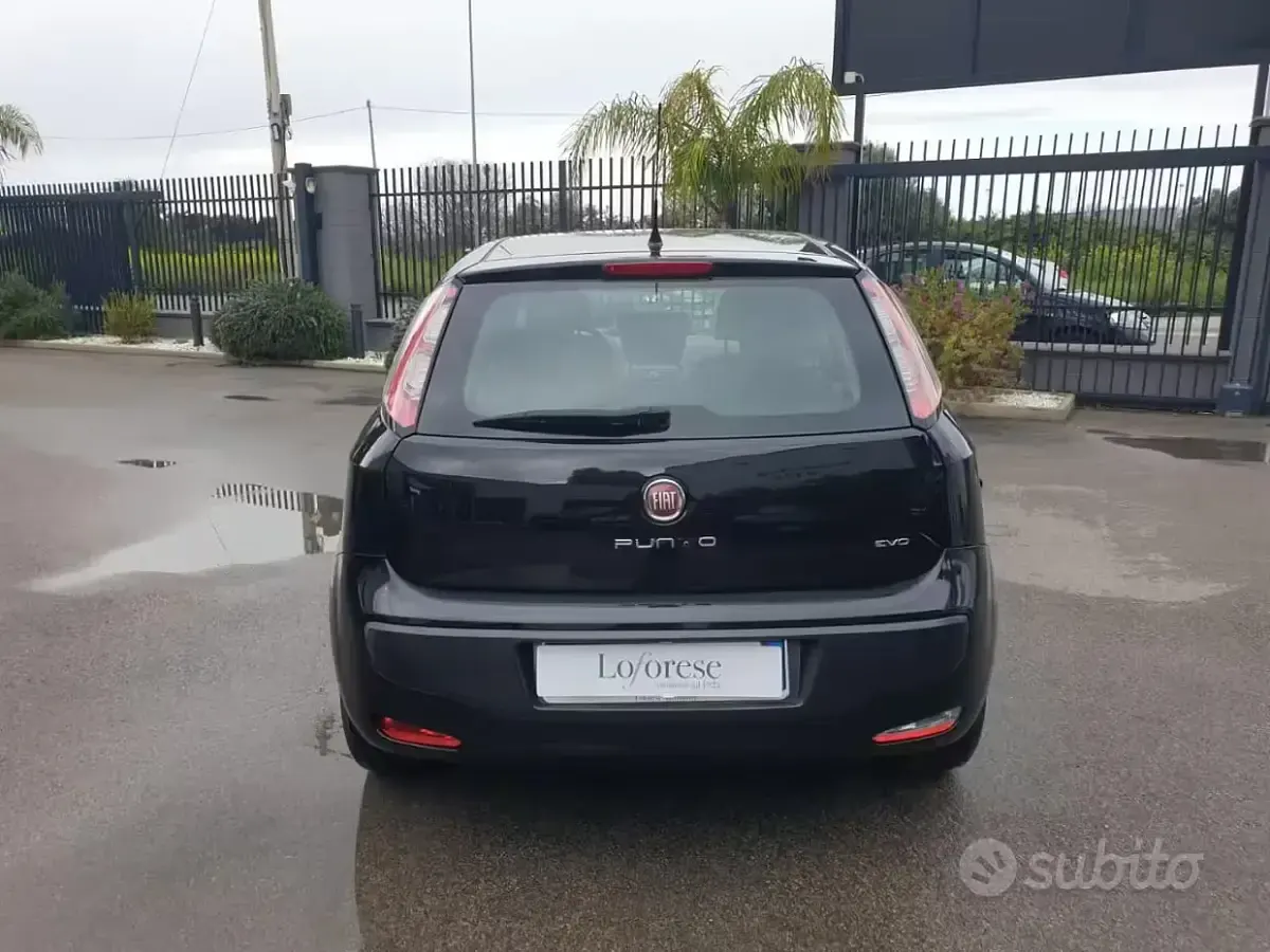 Usata Fiat Punto Evo Active 65 CV (47 kW) 2010 Nero metallizzato Utilitaria