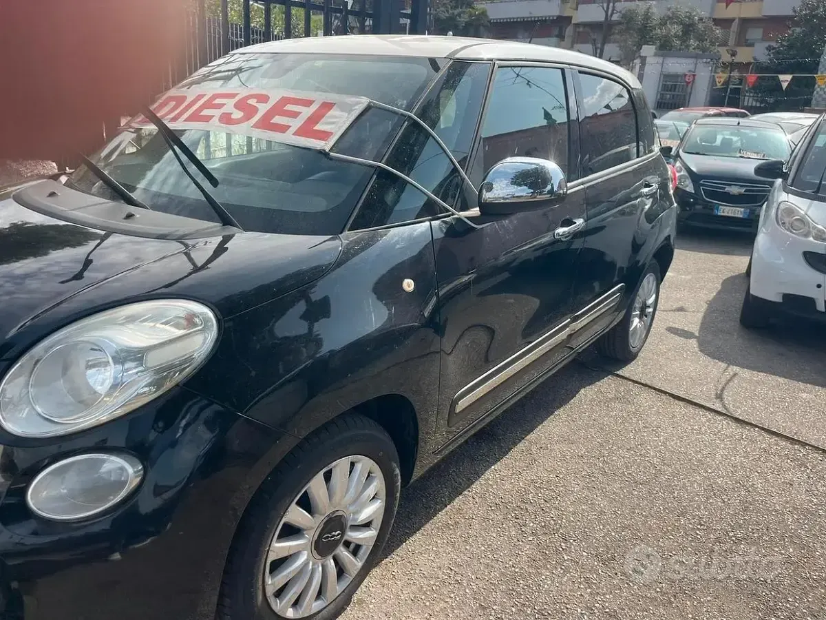 Usata Fiat 500C Lounge 95 CV (69 kW) 2013 Nero Cabrio