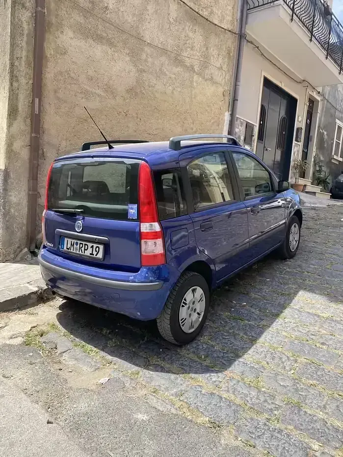 Usata Fiat Panda Emotion 60 CV (44 kW) 2007 Blu Utilitaria