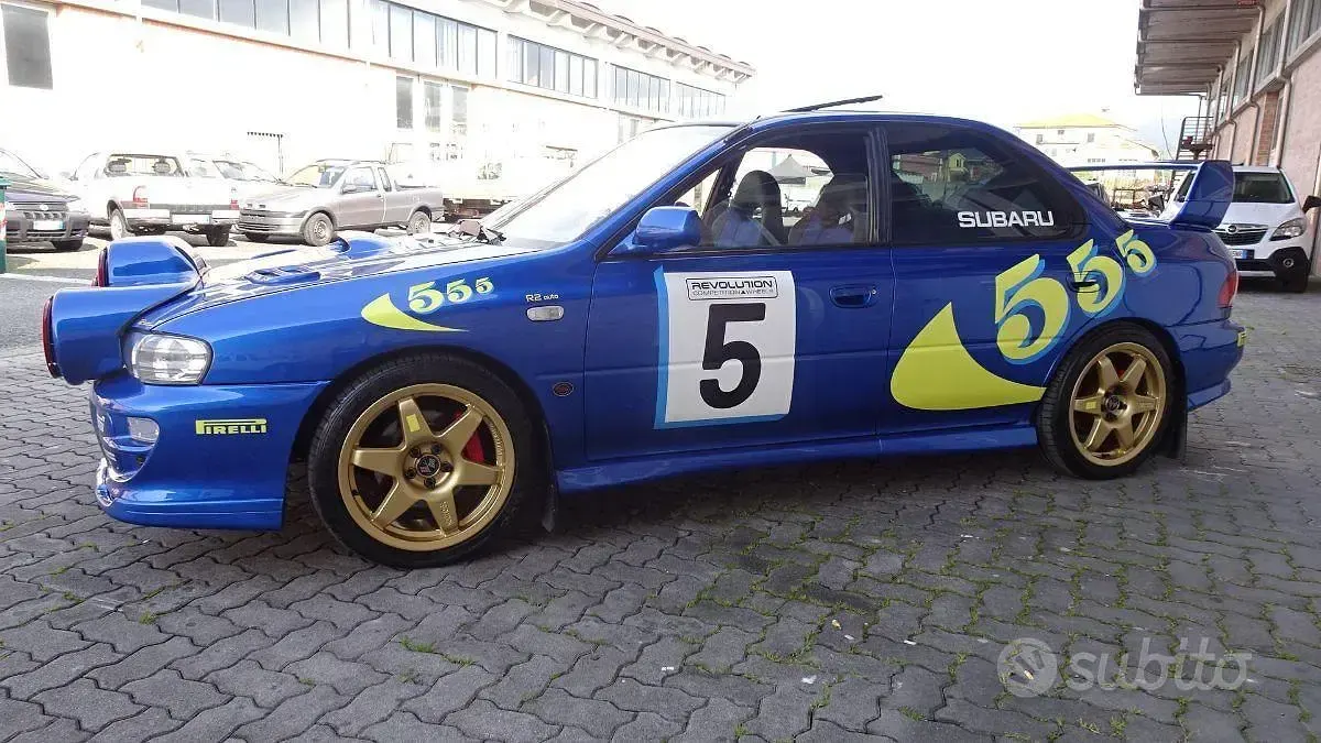 Usata Subaru Impreza 260 CV (191 kW) 2000 Blu Berlina