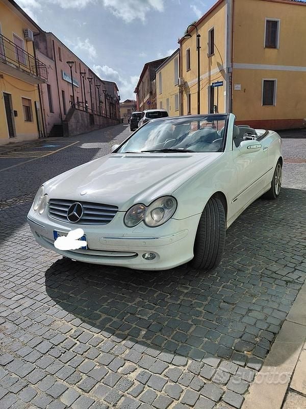 Usata Mercedes CLK200 2003 Bianco Cabrio