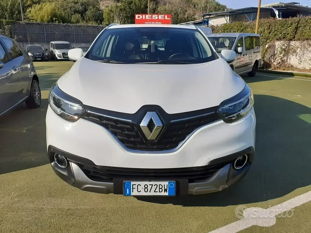 Begagnad Renault Kadjar Life 131 HK (96 kW) 2016 Vit SUV