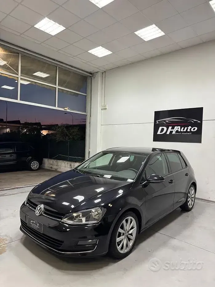 Usata VW Golf VII Highline 105 CV (77 kW) 2013 Nero Berlina