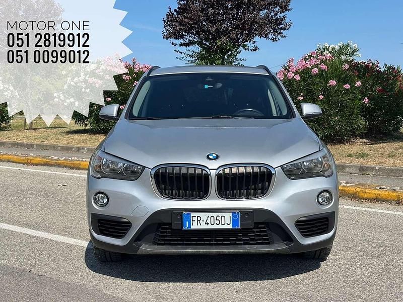 Usata BMW X1 Advantage 150 CV (110 kW) 2018 Argento SUV