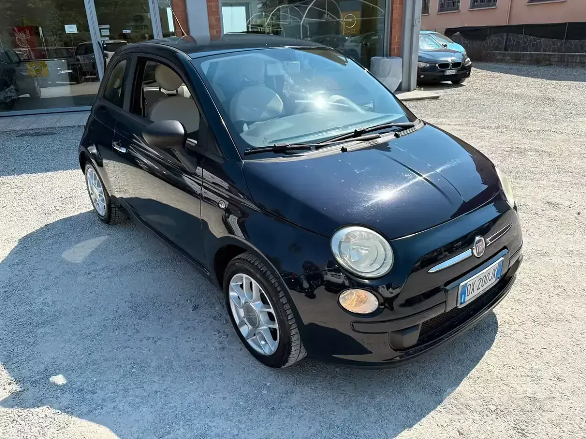 Usata Fiat 500 69 CV (50 kW) 2009 Bluazzurro Cabrio