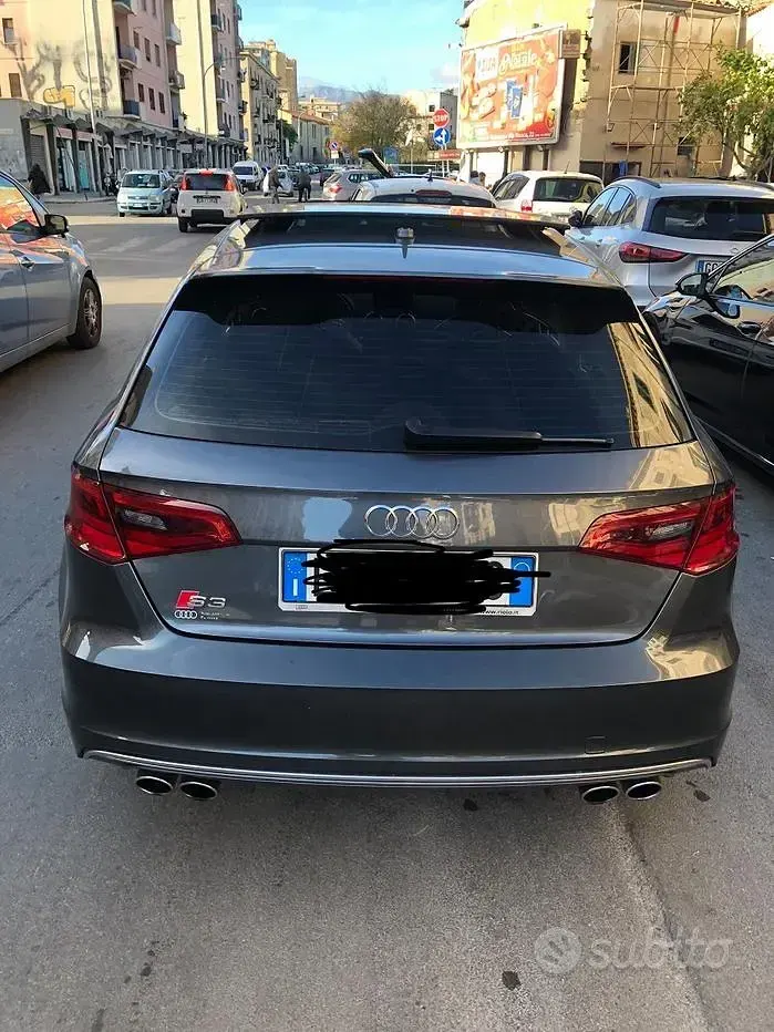 Usata Audi S3 300 CV (220 kW) 2015 Grigio Berlina